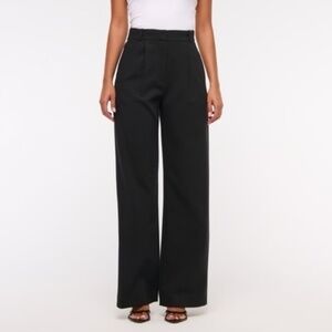 Abercrombie & Fitch Sloane Tailored Wide Leg Pant